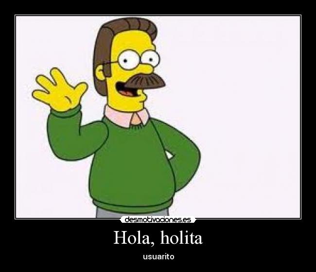 carteles fumaporros hola ned flander usuario walt_k desmotivaciones