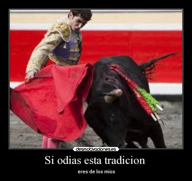 Si odias esta tradicion  - 