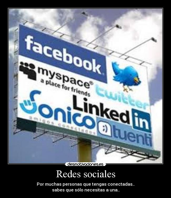 Redes sociales -