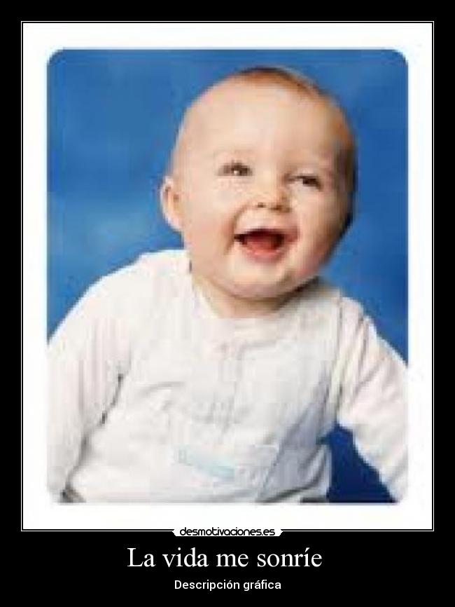 La vida me sonríe  - Descripción gráfica