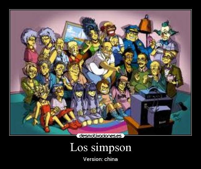 Los simpson - Version: china