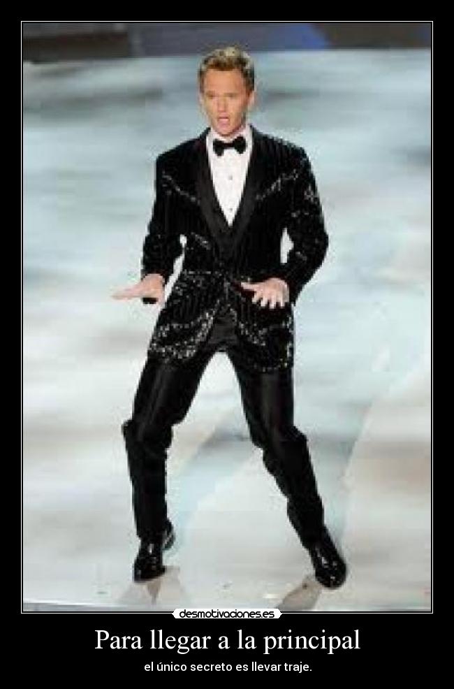 Para llegar a la principal - 