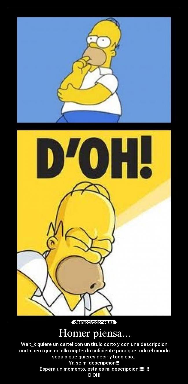 Homer piensa... - 