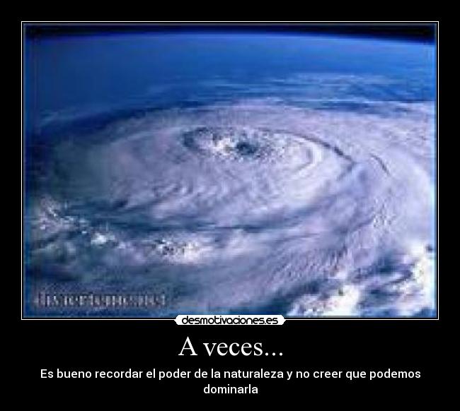 A veces... -