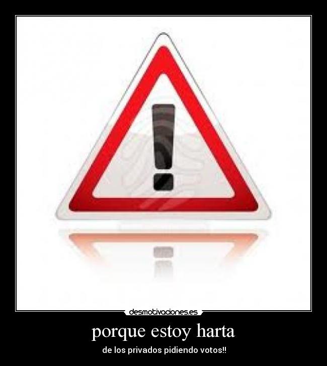 porque estoy harta - 