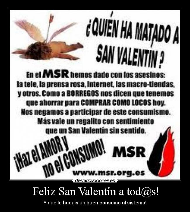 Feliz San Valentín a tod@s! -