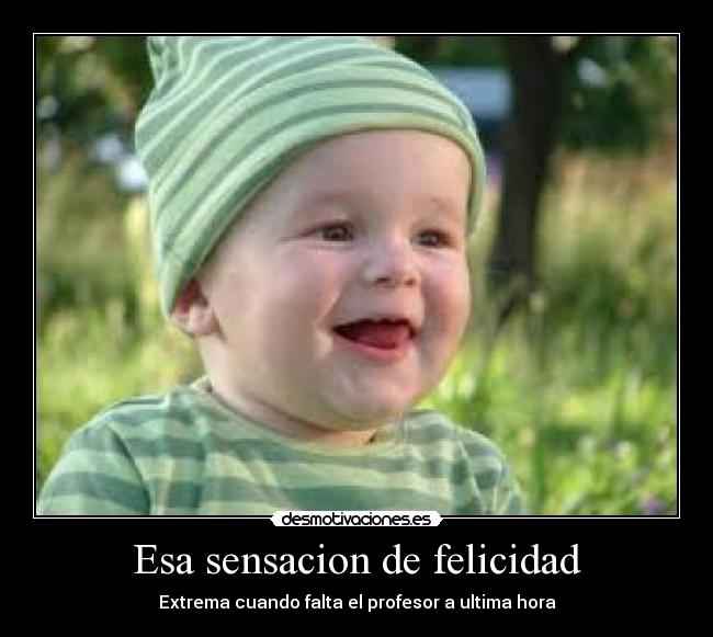 Esa sensacion de felicidad - 