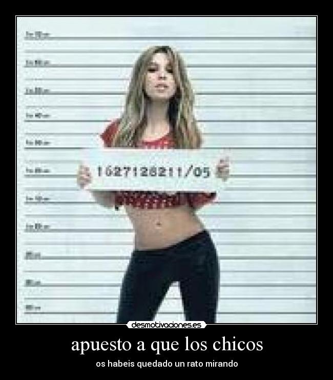 apuesto a que los chicos - 