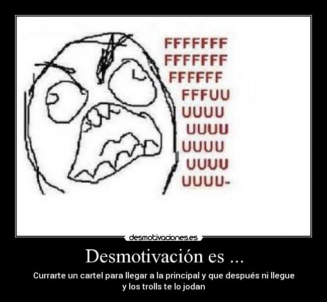 Desmotivación es ... - 