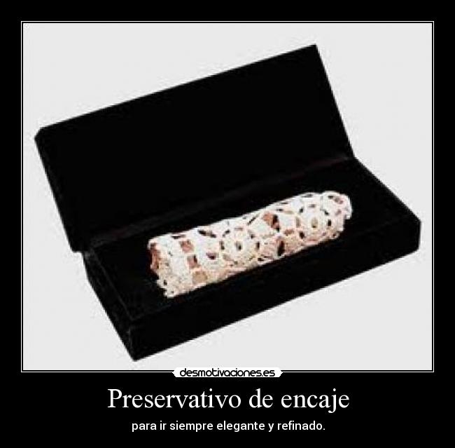 Preservativo de encaje - 