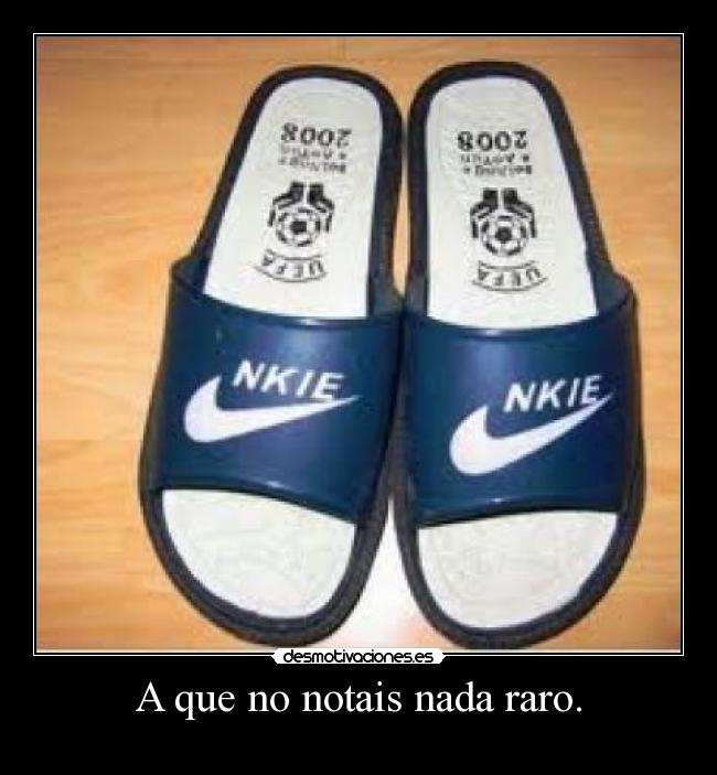 A que no notais nada raro. - 