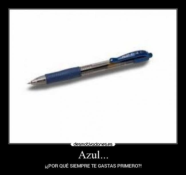 Azul... -