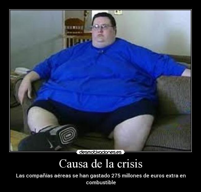 Causa de la crisis -