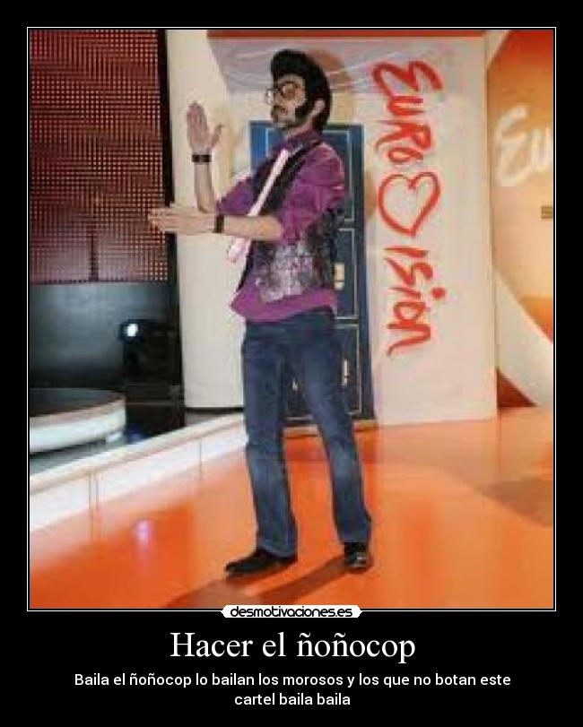 Hacer el ñoñocop - 