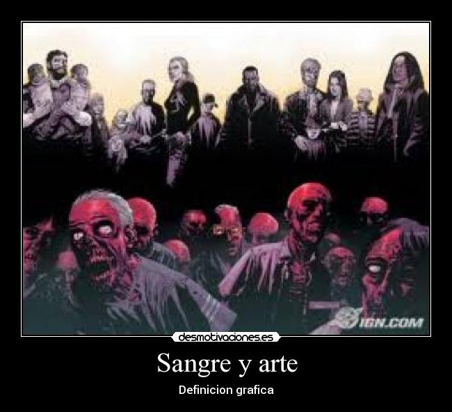 Sangre y arte -