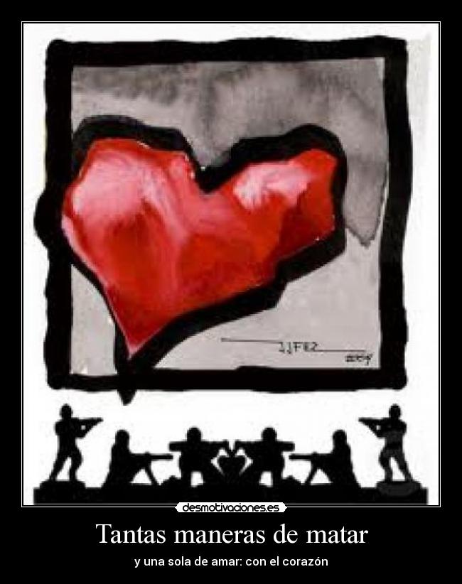 Tantas maneras de matar - 