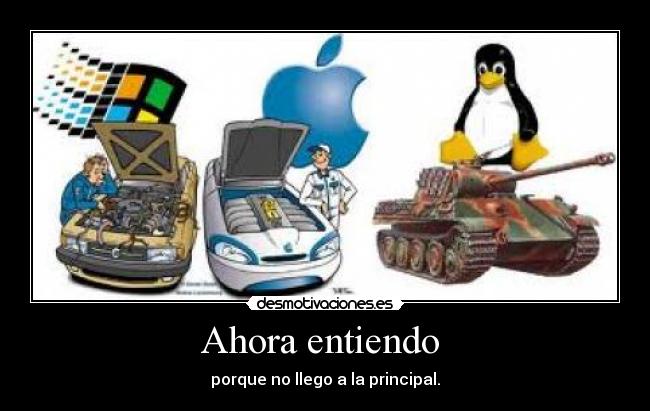 Ahora entiendo - porque no llego a la principal.