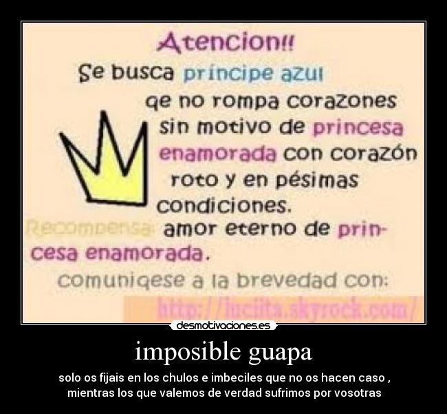 imposible guapa - 