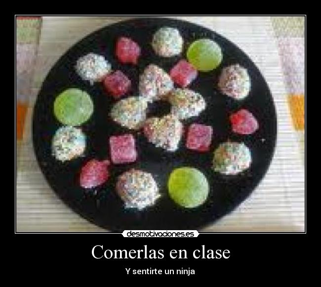 Comerlas en clase - 
