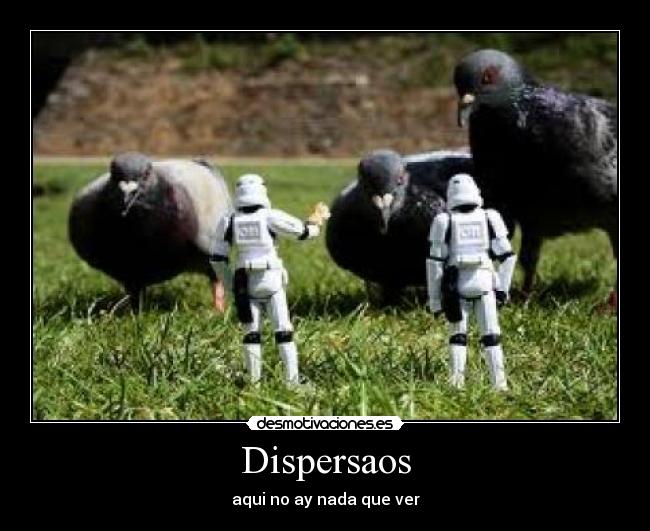 Dispersaos - aqui no ay nada que ver