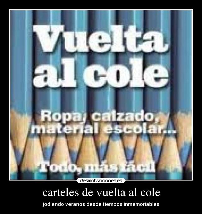carteles de vuelta al cole - 