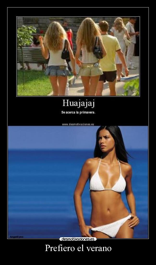 Prefiero el verano -