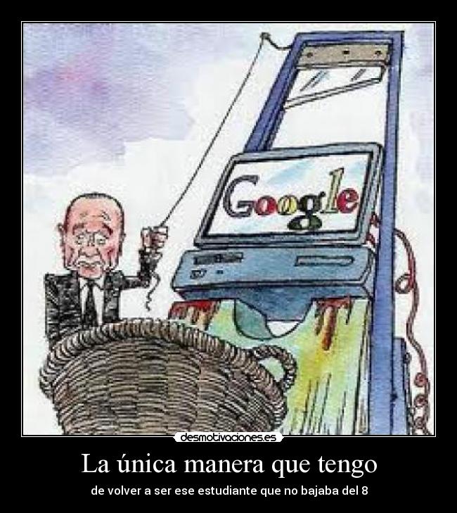 La única manera que tengo - 