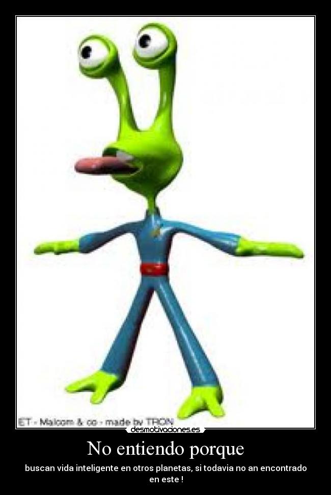 No entiendo porque - 