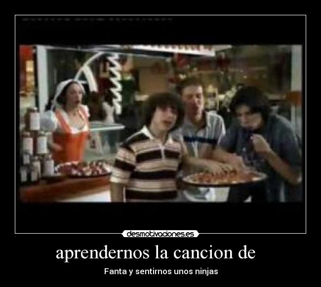 aprendernos la cancion de -