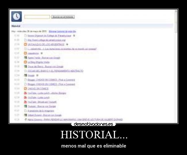 HISTORIAL... - 