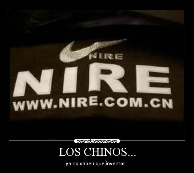 LOS CHINOS... - ya no saben que inventar...