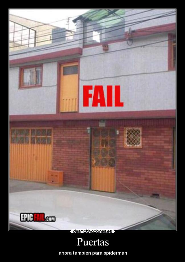 Puertas - ahora tambien para spiderman
