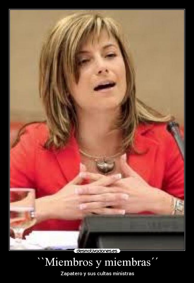 ``Miembros y miembras´´ -