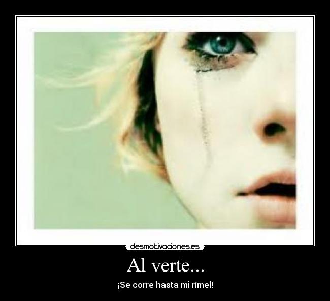 Al verte... -