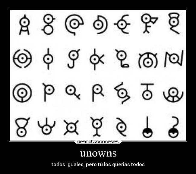 unowns -