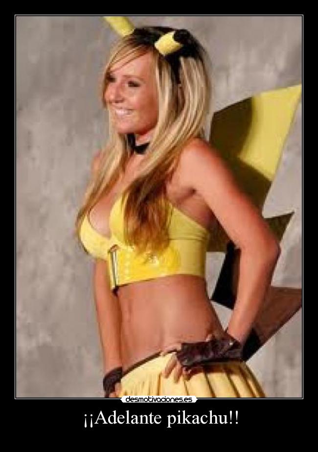 ¡¡Adelante pikachu!! -