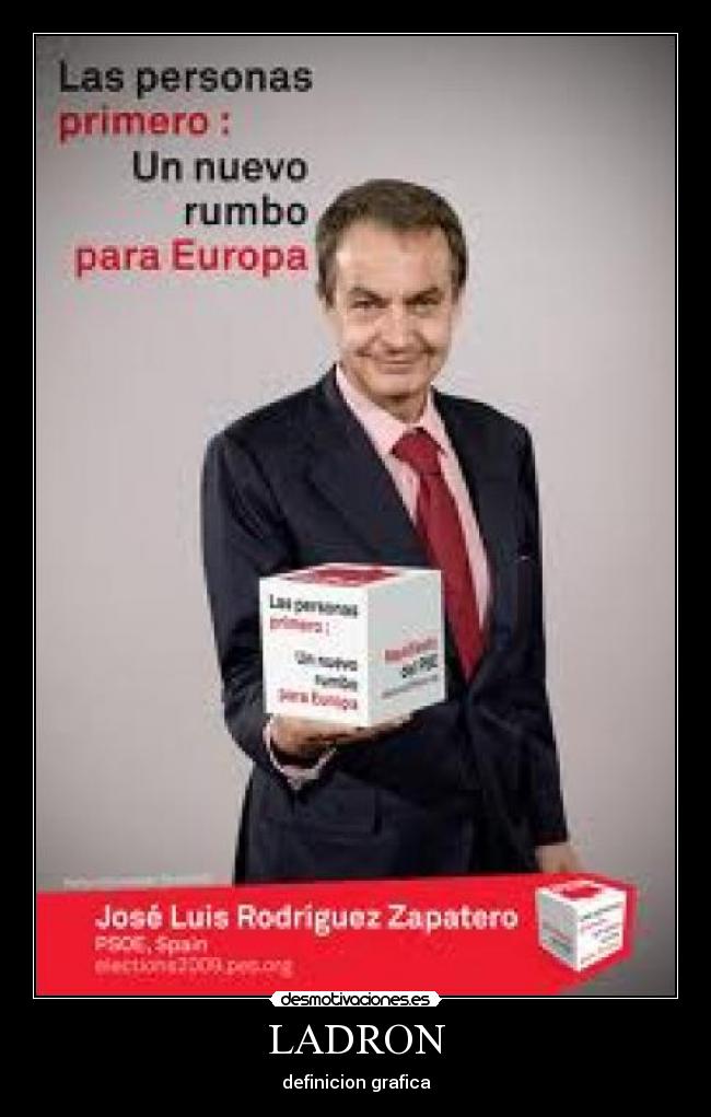 carteles ladron desmotivaciones