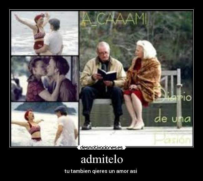 admitelo - tu tambien qieres un amor asi 