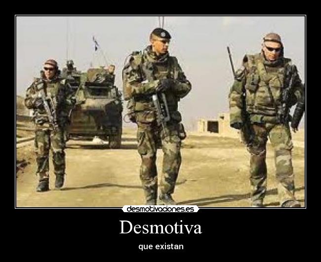 Desmotiva - que existan