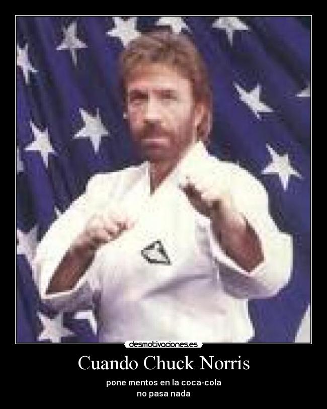 Cuando Chuck Norris -