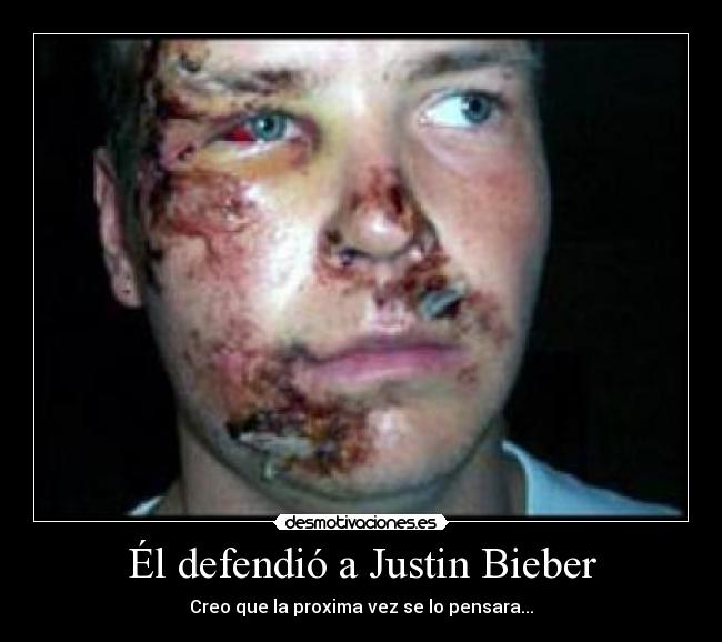 carteles bieeber desmotivaciones