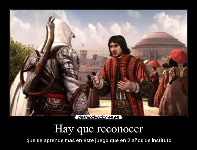Hay que reconocer - 