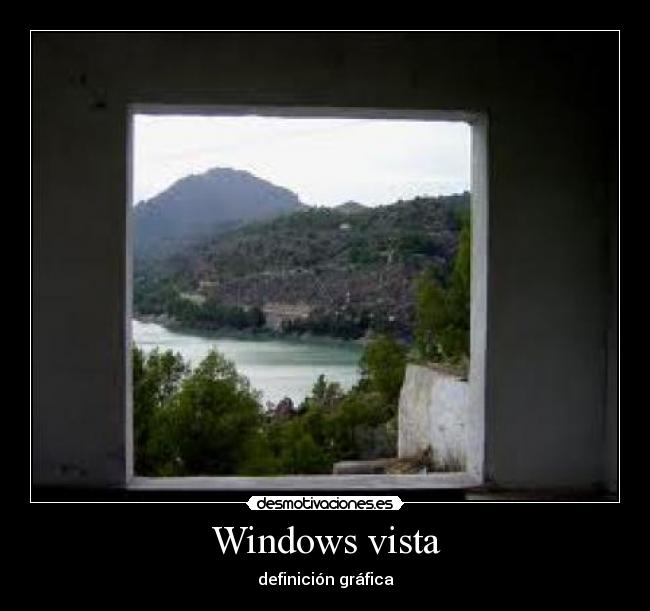 Windows vista - definición gráfica