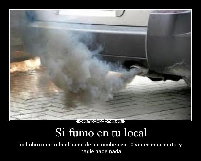 carteles humo desmotivaciones