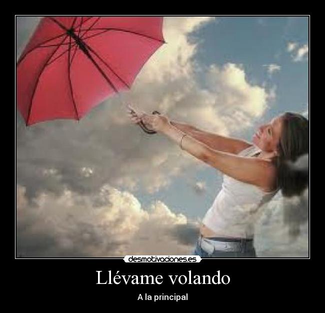 carteles llevame volando desmotivaciones