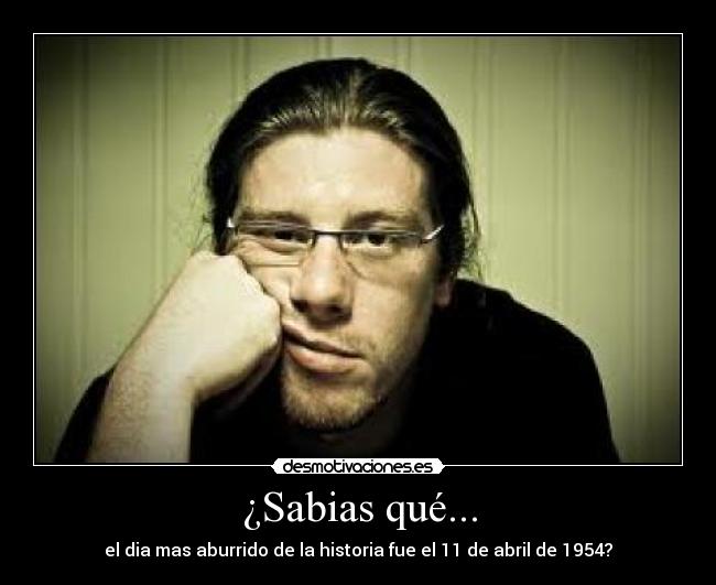 ¿Sabias qué... - 