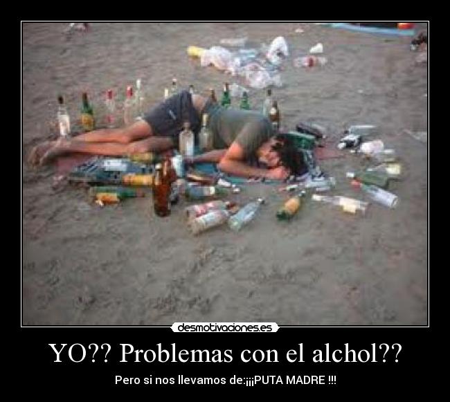 YO?? Problemas con el alchol?? -