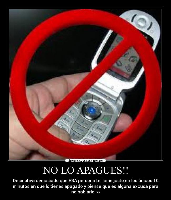 NO LO APAGUES!! - 