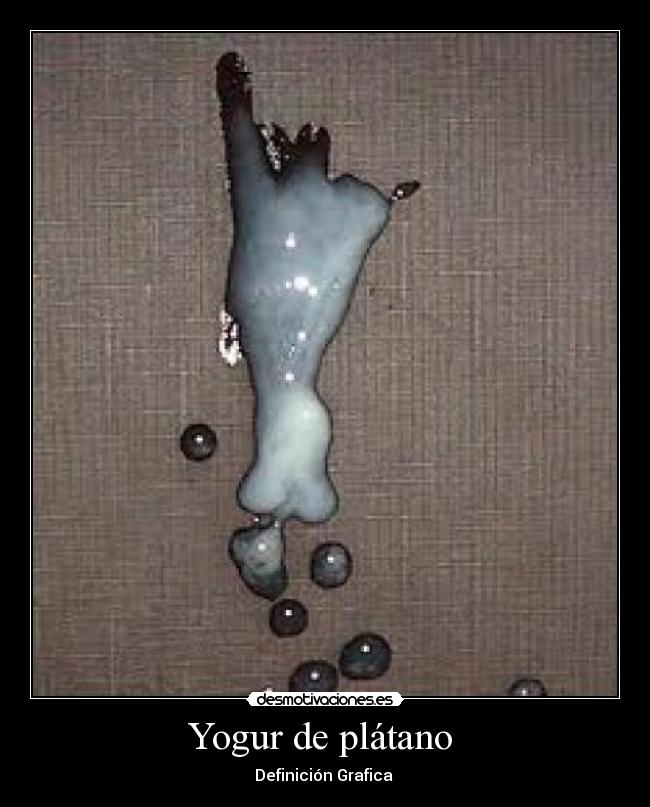 Yogur de plátano -