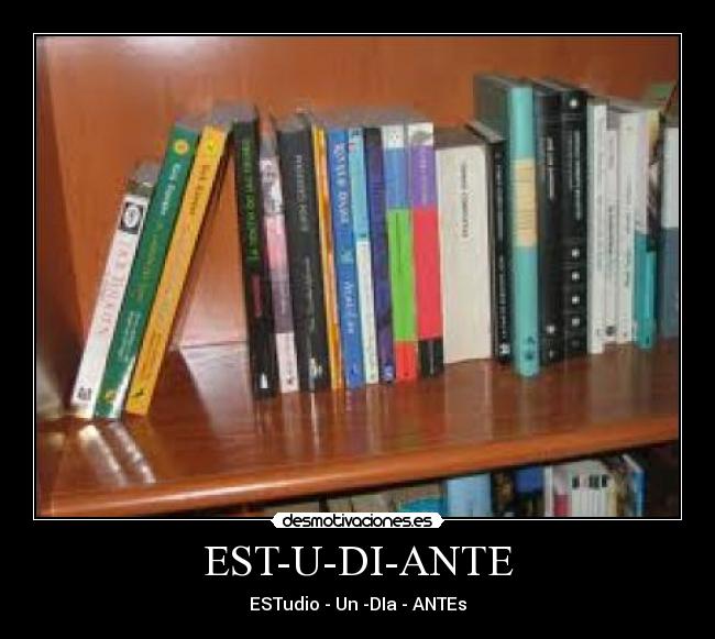 carteles estudios desmotivaciones